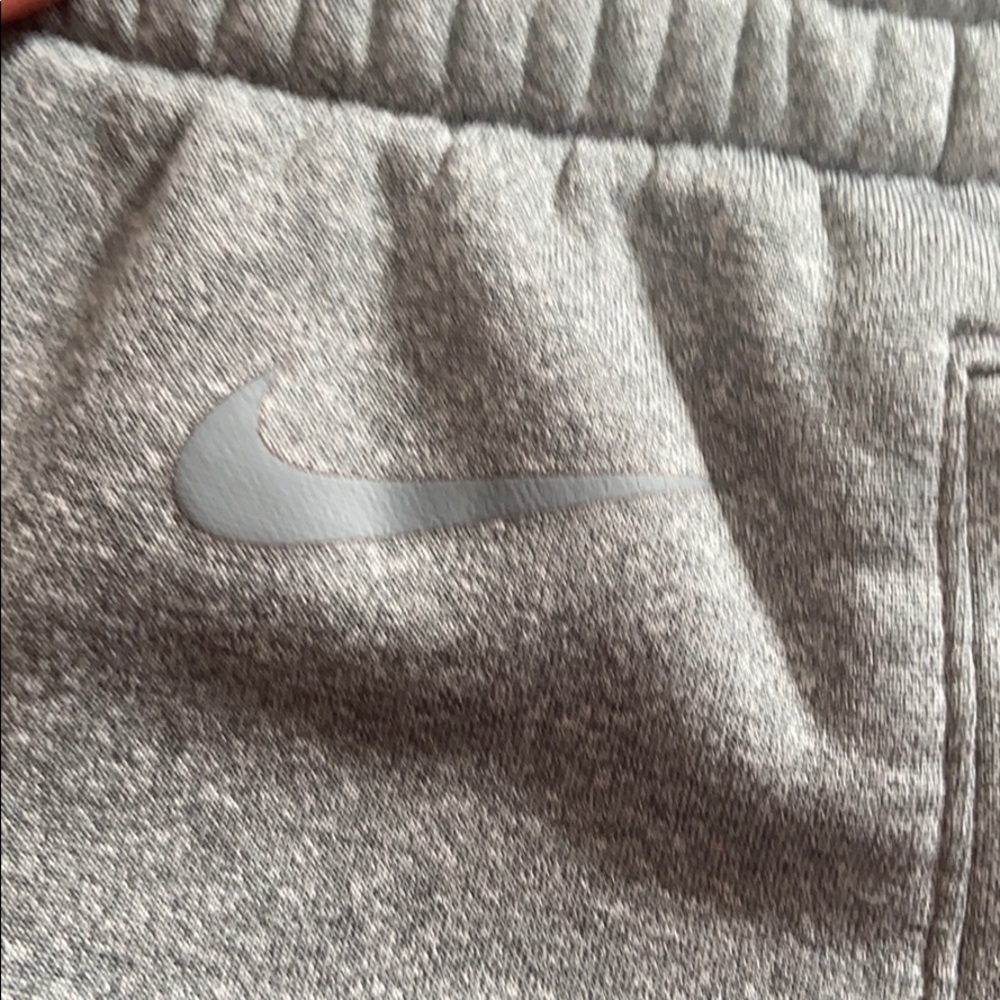 Grey Nike Drawstring Sweatpants - image 2